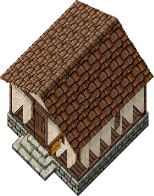 Wood and plaster house