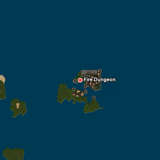 Fire Dungeon location