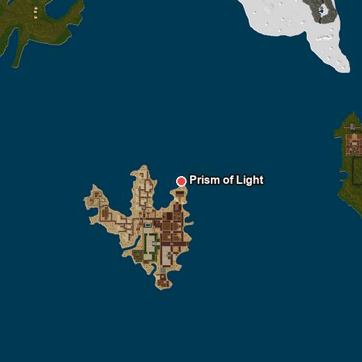 Prism of Light location
