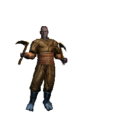 Henchman equipped
