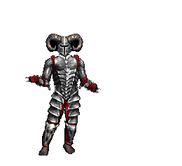 Full dragon-scale armor worn on a male body
